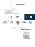 Project MCB Testing Kit