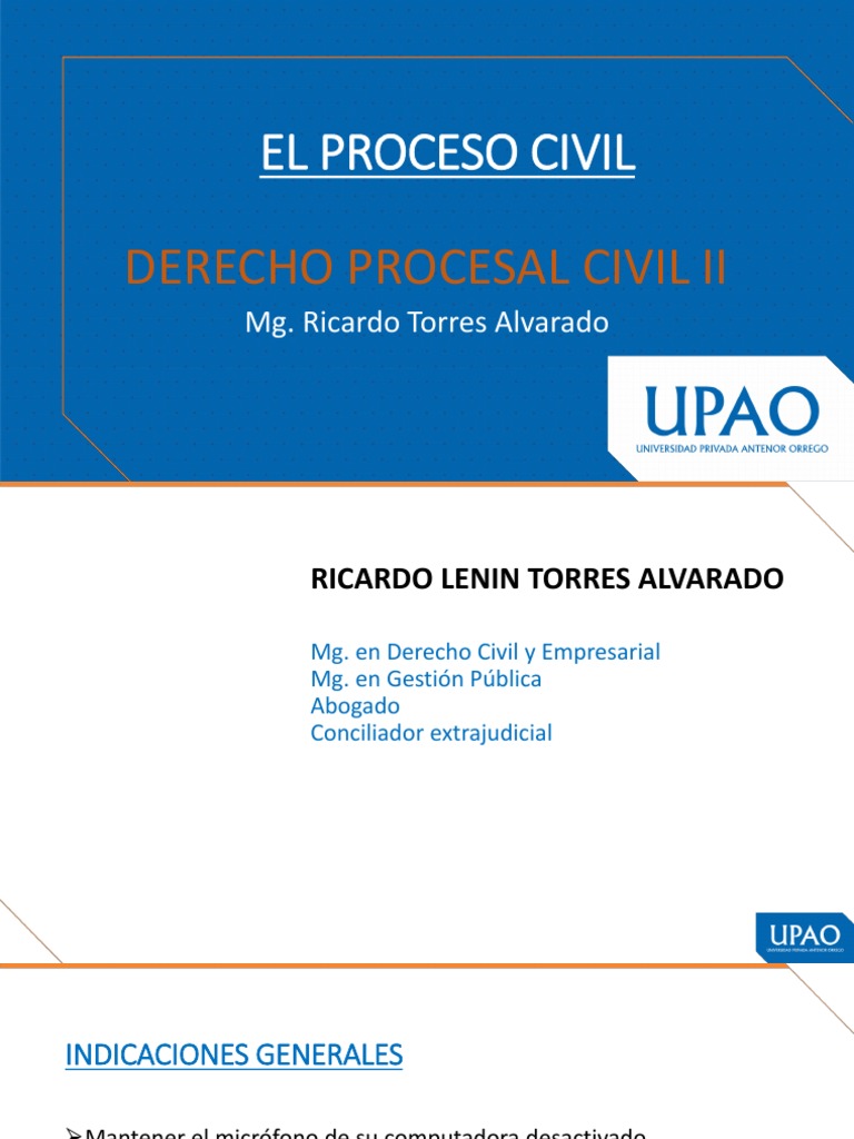 El Proceso Civil | PDF | Ley procesal | Sentencia (ley)