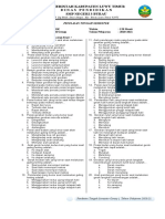 Soal PTS PJOK - Kelas 8 Semester Genap - Siap Print