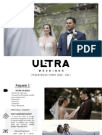 Paquetes Ultra Weddings 2020 2021