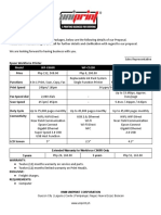 Epson Printer Package Details