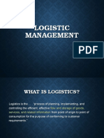 Logistic Management