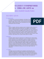 Cómo Leer y Comprender Una Obra de Arte - 401 - Ajgs