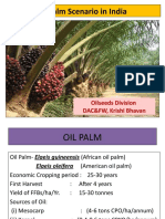 Oil Palm Scenario in India: Production, Potential and Support
