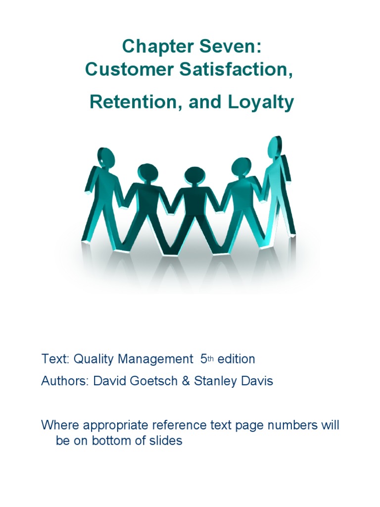 Customer Satisfaction and Loyalty Strategies | PDF | Customer | Leadership