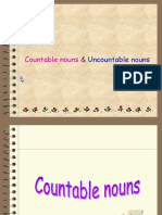 Unit 9 Countable and Uncountable Nouns