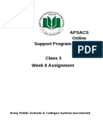 Class-III-week8-Week 08