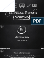 Technical Report Writing