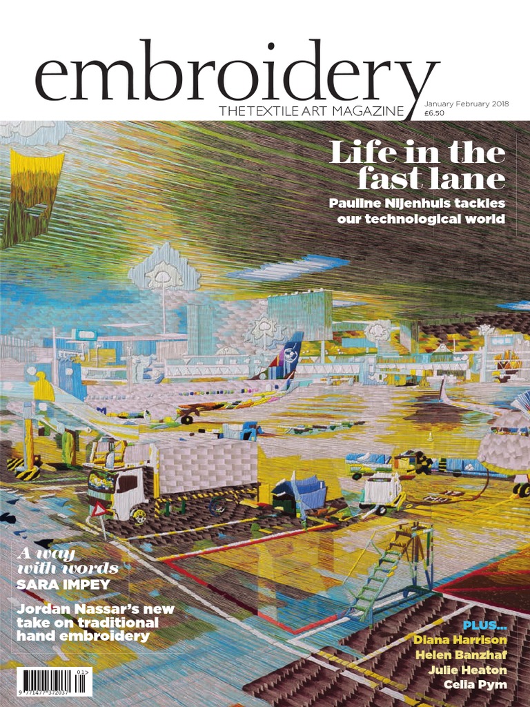 Embroidery Magazine - January-February 2019 | PDF | Embroidery ...