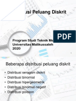 Distribusi Peluang Diskrit