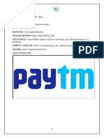 Paytm Cheyi