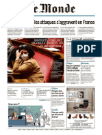 Journal Le Monde Du Jeudi 18 Fevrier 2021