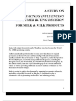 Factors Influencing Consumer Buying Decision: A Study On