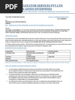 Monthly Elevator Maintenance Checklist | PDF | Elevator | Manufactured ...