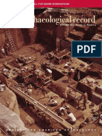 The SAA Archaeological Record - September 2013