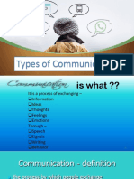 2. Types of Communication