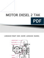 Motor Diesel 2 Tak Siklus Kerja