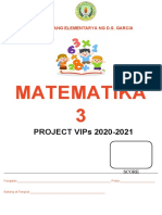Math 3 Project VIP