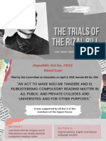 HISTORY - The Trials of Rizal