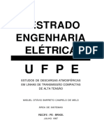 ESTUDOS DE DESCARGAS ATMOSFÉRICAS EM LINHAS DE TRANSMISSÃO COMPACTAS DE ALTA TENS