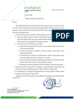 Surat Implementasi PRB Apotek PRB