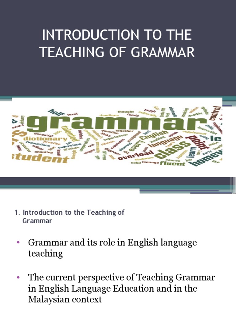 Teaching Grammar in ESL Classrooms | PDF | Fluency | Grammar