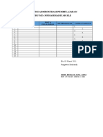 Supervisi Administrasi Pembelajaran