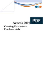 Access Designing Databases Manual