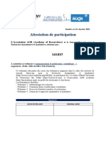 Template Attestation