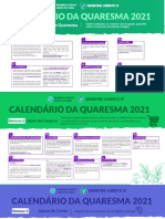 Calendario Lent - PT