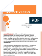 Assertiveness