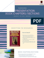 Book Chapter or Section Citations