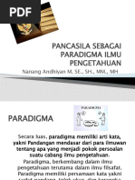 Pancasila sebagai Paradigma Ilmu dan Pembangunan | PDF