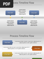 Process Timeline Flow Powerpoint Template