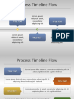 Process Timeline Flow Powerpoint Template