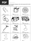 Latihan Menulis Suku Kata