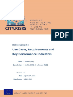 CityRisks - D2.4-Use Cases,-Requirements-and-Key-Performance-Indicators