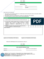 Rating Sheet TI T III and Inter Observer Agreement Form