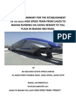 High Speed Rail Executive Summary.