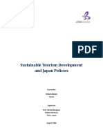 Sustainable Tourism Development and Japan Policies: Mejiro University