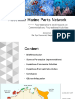 Australian Marine Parks Network: Impacts on Commercial and Recreational Activities