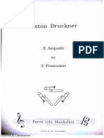 2 Aequale for 3 Trombones ( A Bruckner)