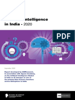State of Artificial Intelligence in India