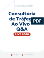 Live 086 - Consultoria de Tráfego AO VIVO - Q - A
