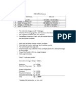 Jadwal Pelaksanaan