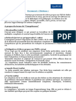 Document Citations : A Propos Du Terme de "Compétences" 1 Montmollin (1984)