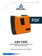 ARCODE Controller PID Gain Settings.V121.en