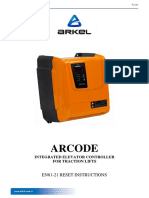 ARCODE EN81-21 Reset Instructions.V110.En
