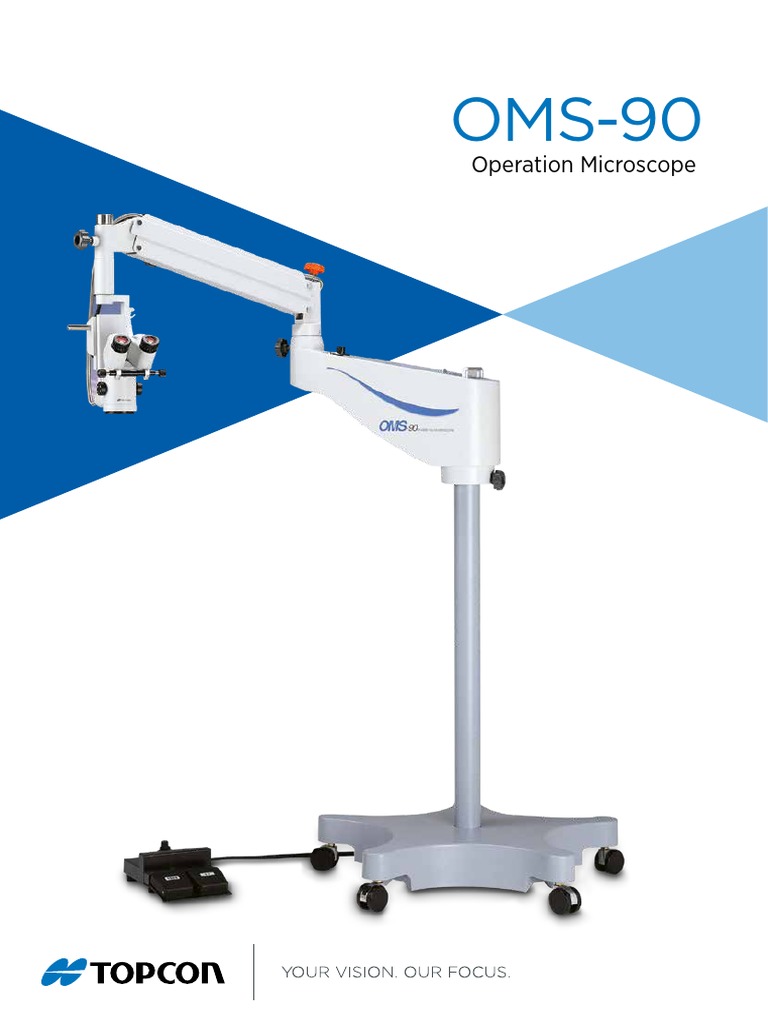 Topcon OMS-90 Operation Microscope Overview | PDF | Microscope | Optics