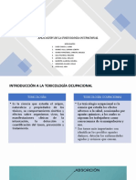 Aplicación de La Toxicologia Ocupacional